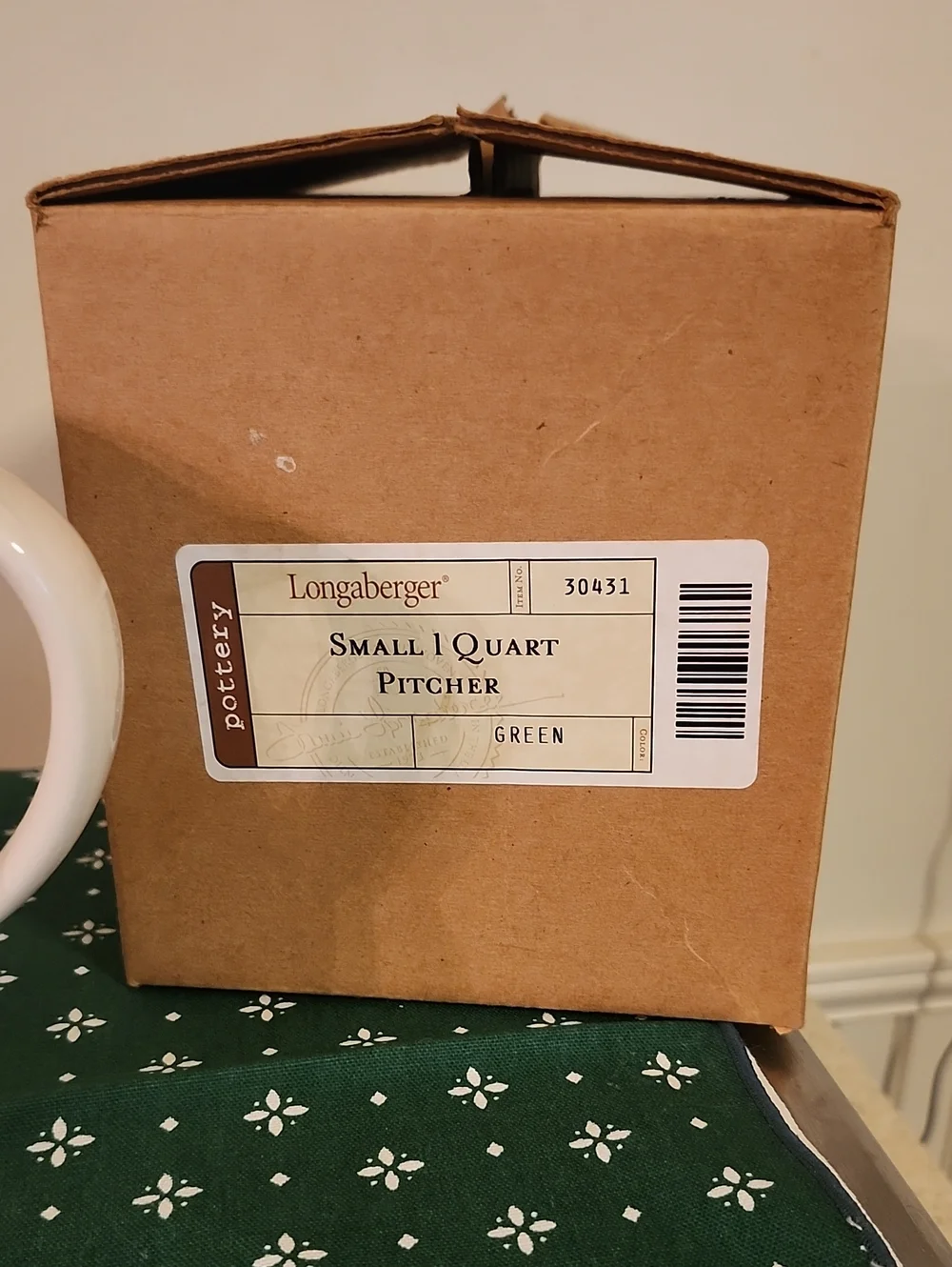 Longaberger pottery quart